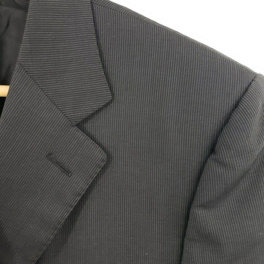 NEW Canali Suit Sports Jacket Pinstripe Three Button 38L US - Picture 3 of 10